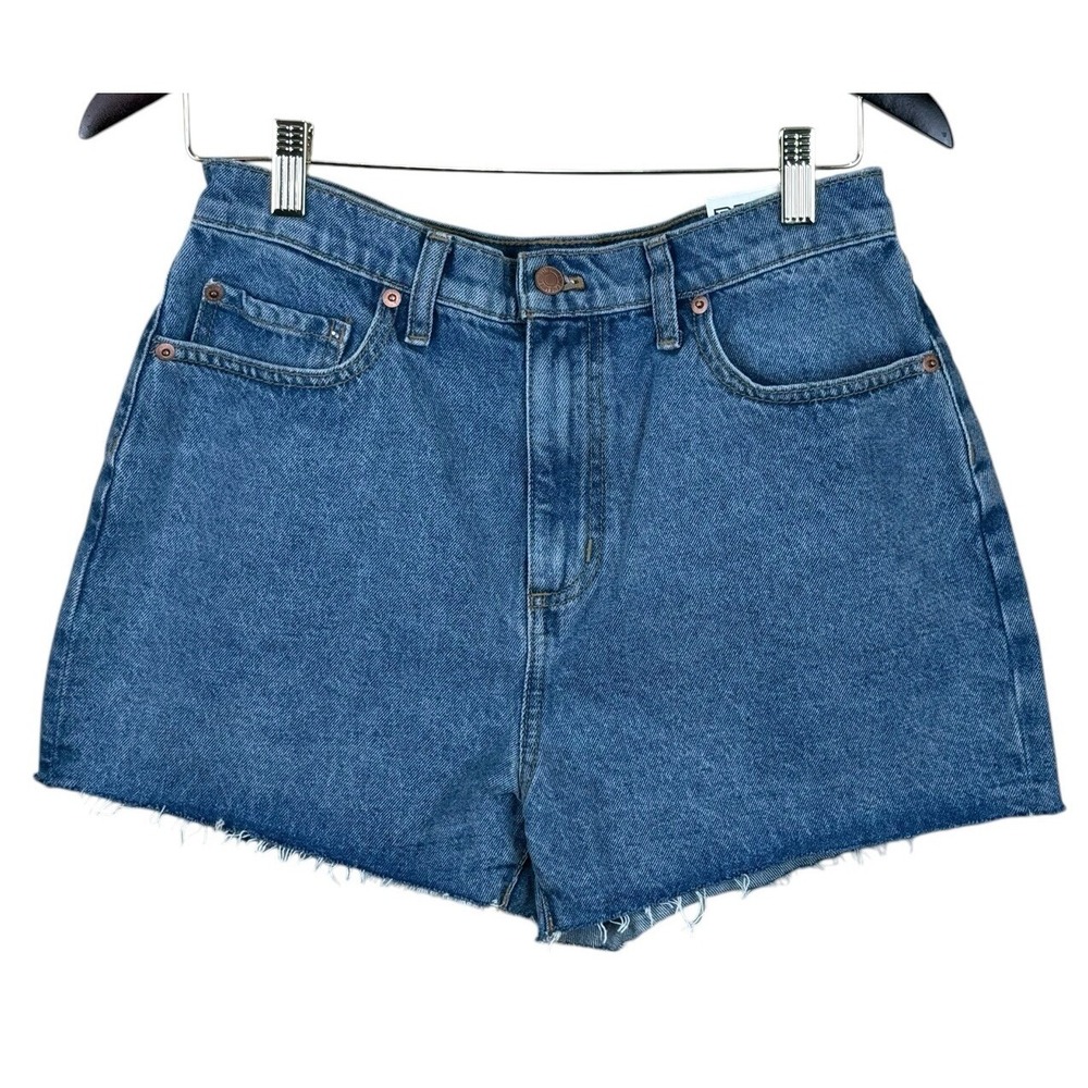 Victoria's Secret PINK High Waist Cut Off Denim Shorts Size 10 / 29 NWT